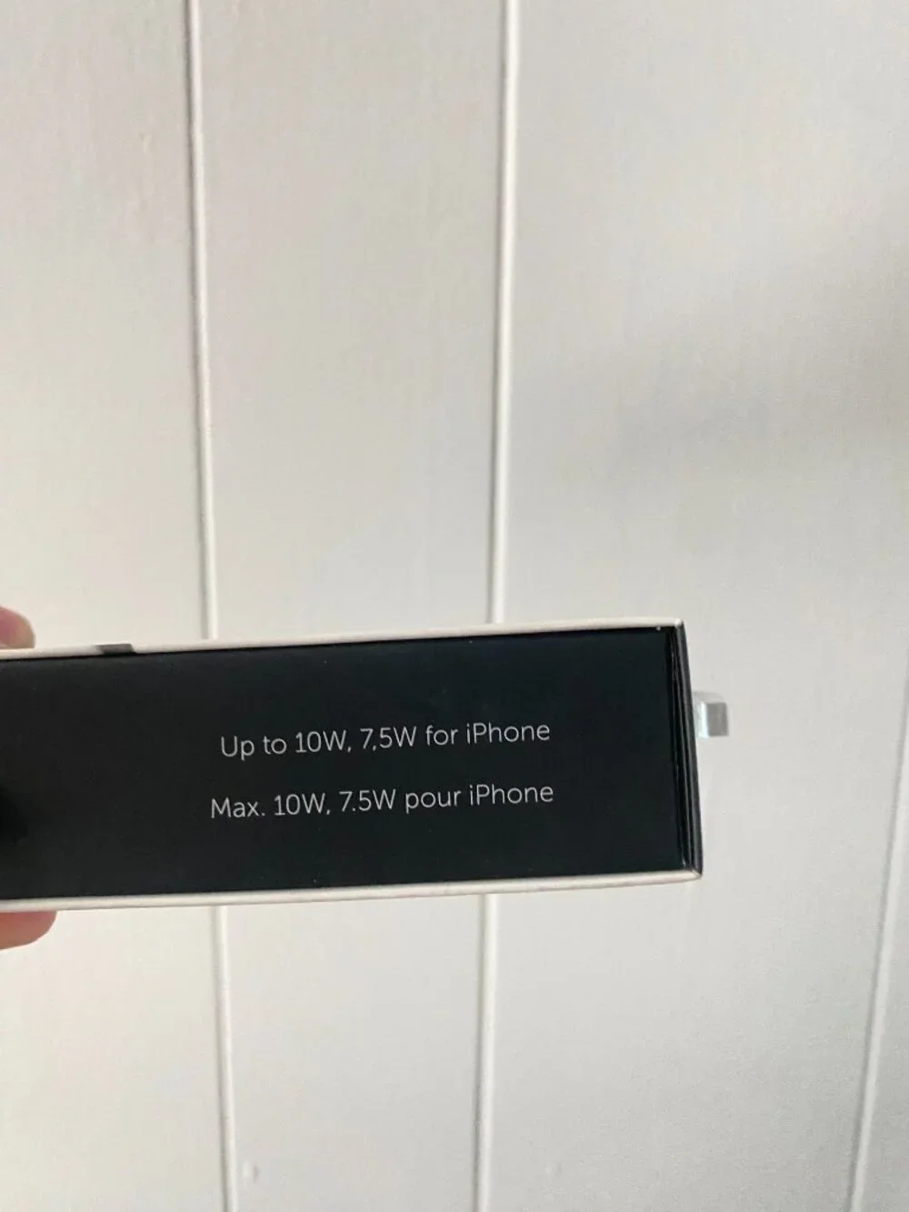 Native Union Drop Fast Charging 10W Qi Wireless Charger 6.5ft Cable Slate